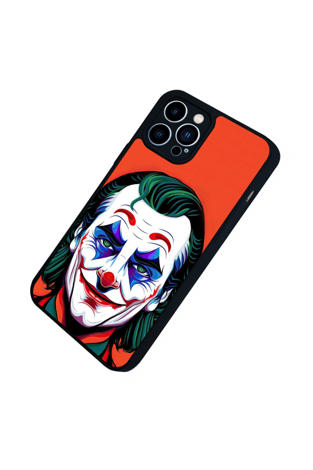 iPhone 12 Pro Max Uyumlu Joker Tasarımlı Glossy Premium Kılıf