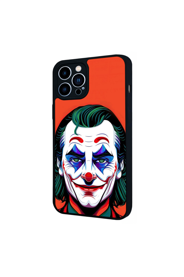 iPhone 12 Pro Max Uyumlu Joker Tasarımlı Glossy Premium Kılıf