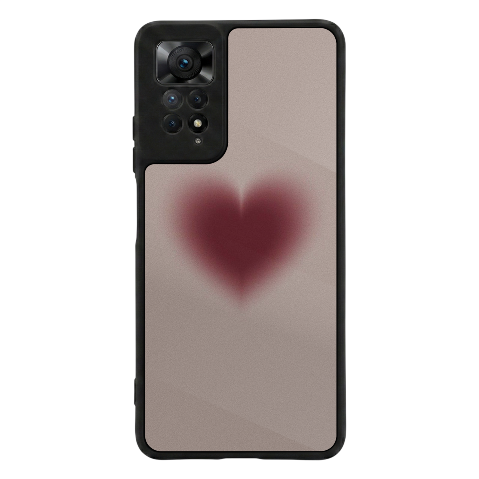 Xiaomi Redmi Note 12 Pro Uyumlu Kalp Love Tasarımlı Glossy Premium Kılıf