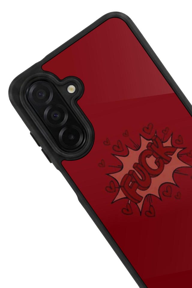 Samsung Galaxy A26 Uyumlu Kalp Love Tasarımlı Glossy Premium Kılıf