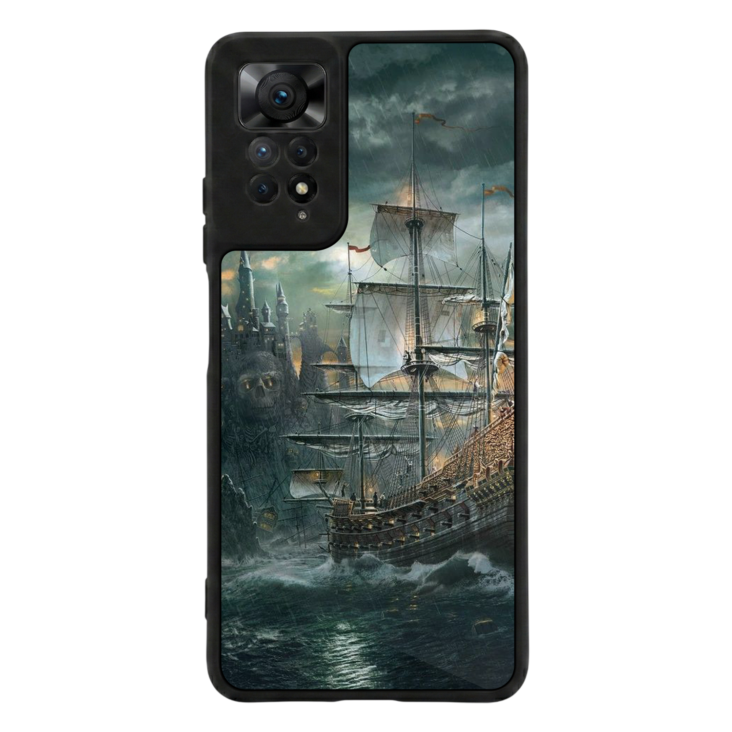 Xiaomi Redmi Note 11 Pro Uyumlu Korsan Tasarımlı Glossy Premium Kılıf