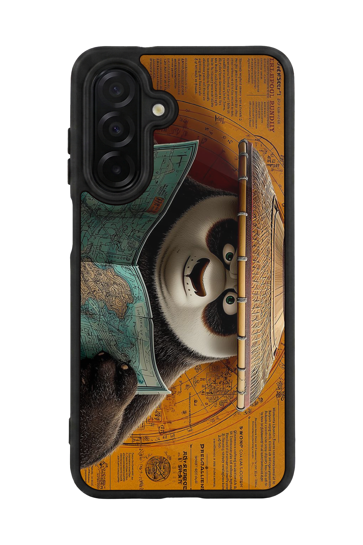 Samsung Galaxy A56 Uyumlu Kung Fu Panda Tasarımlı Glossy Premium Kılıf