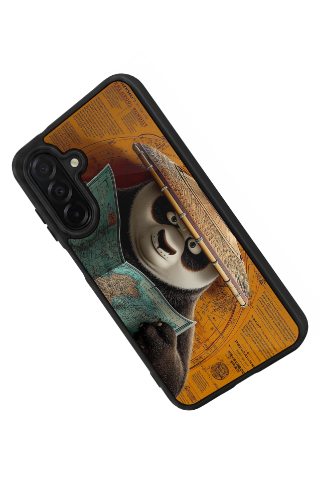 Samsung Galaxy A56 Uyumlu Kung Fu Panda Tasarımlı Glossy Premium Kılıf
