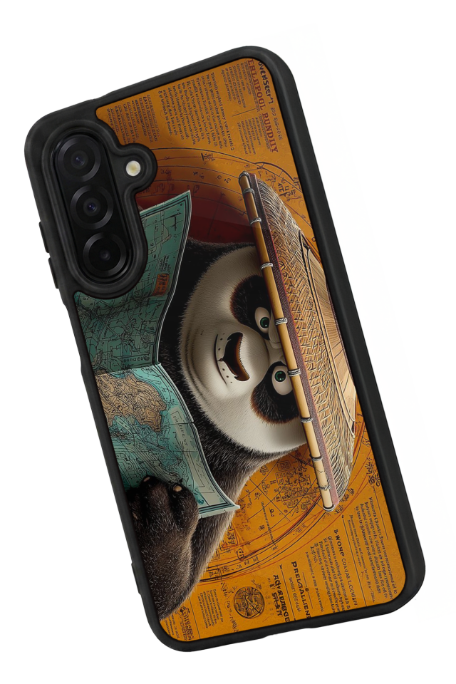 Samsung Galaxy A56 Uyumlu Kung Fu Panda Tasarımlı Glossy Premium Kılıf