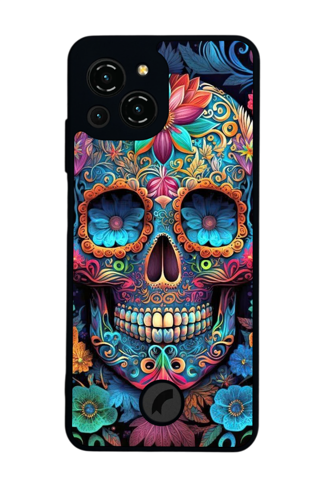 Reeder S23 Pro Max Uyumlu KuruKafa Tasarımlı Glossy Premium Kılıf