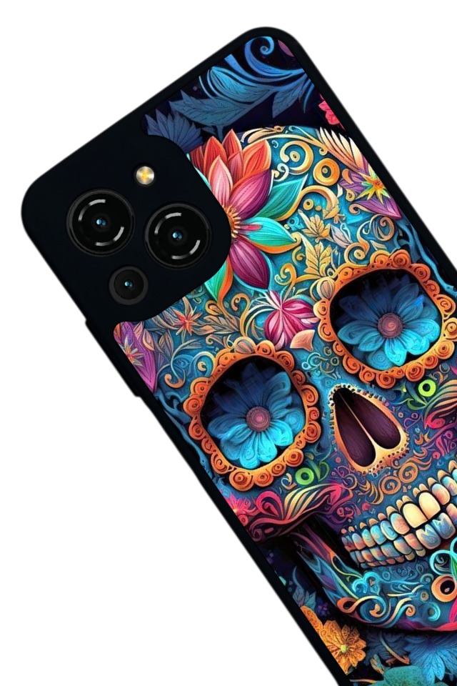 Reeder S23 Pro Max Uyumlu KuruKafa Tasarımlı Glossy Premium Kılıf