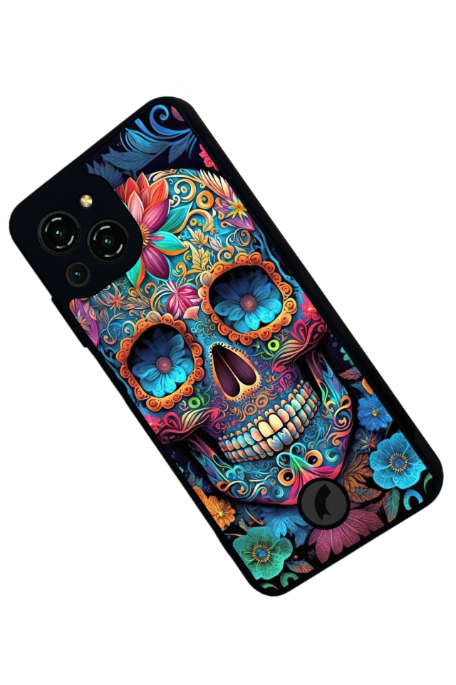 Reeder S23 Pro Max Uyumlu KuruKafa Tasarımlı Glossy Premium Kılıf