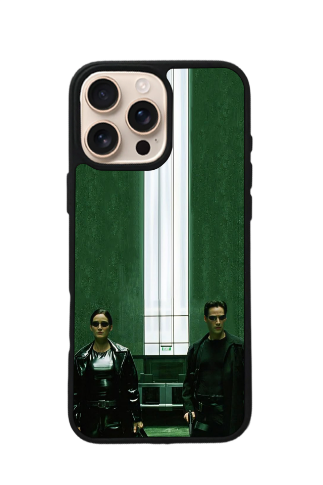 iPhone 16 Pro Uyumlu MatriiPhone 16 Pro Tasarımlı Glossy Premium Kılıf