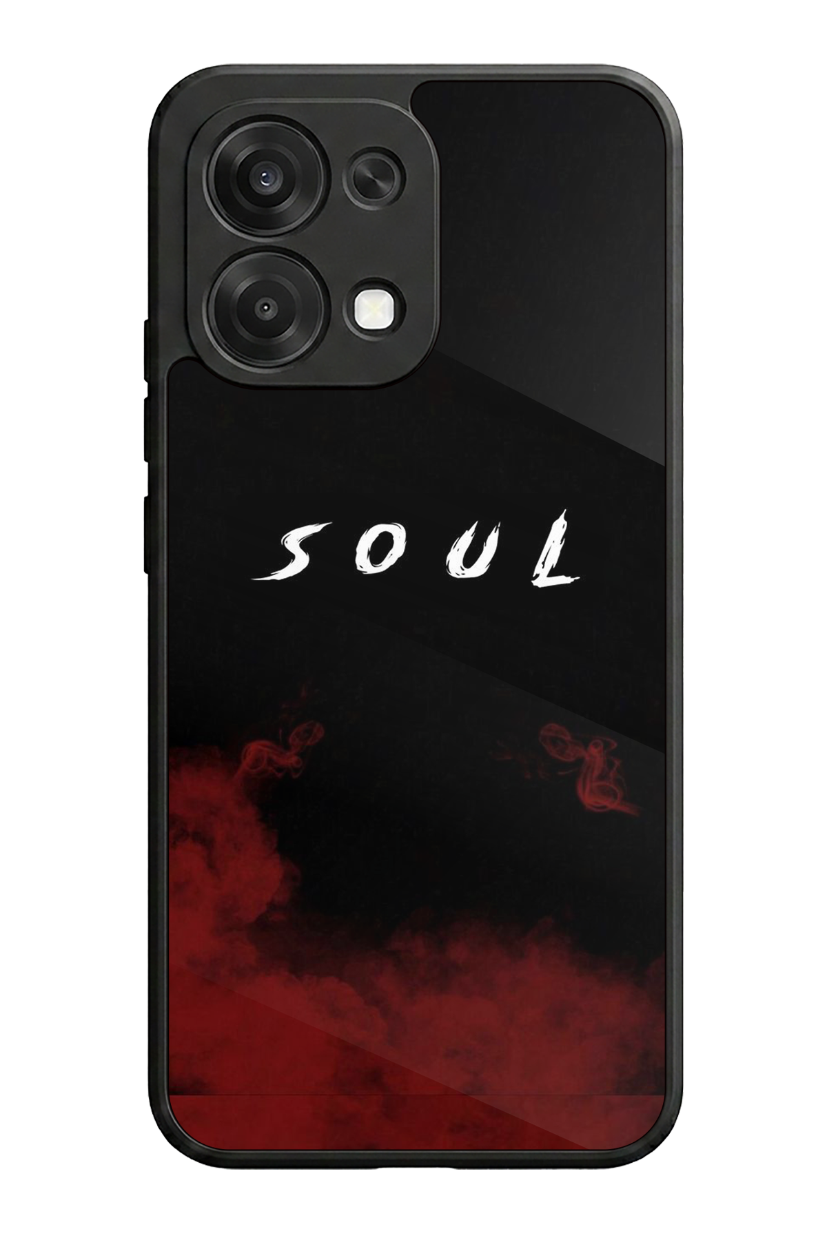 Oppo A6 Pro Uyumlu SOUL Tasarımlı Glossy Premium Kılıf