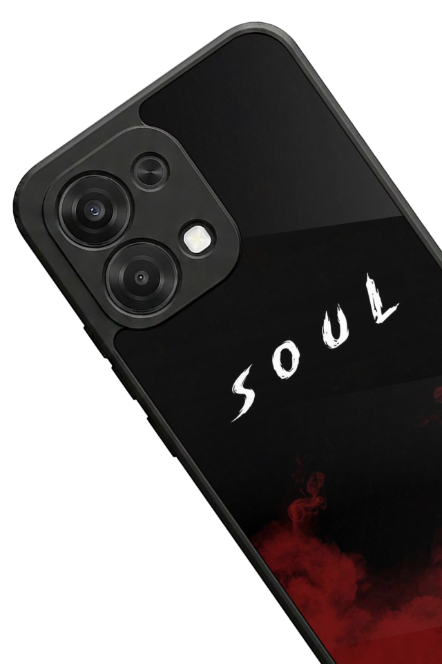 Oppo A6 Pro Uyumlu SOUL Tasarımlı Glossy Premium Kılıf