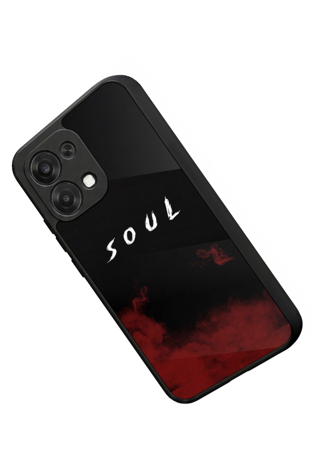 Oppo A6 Pro Uyumlu SOUL Tasarımlı Glossy Premium Kılıf