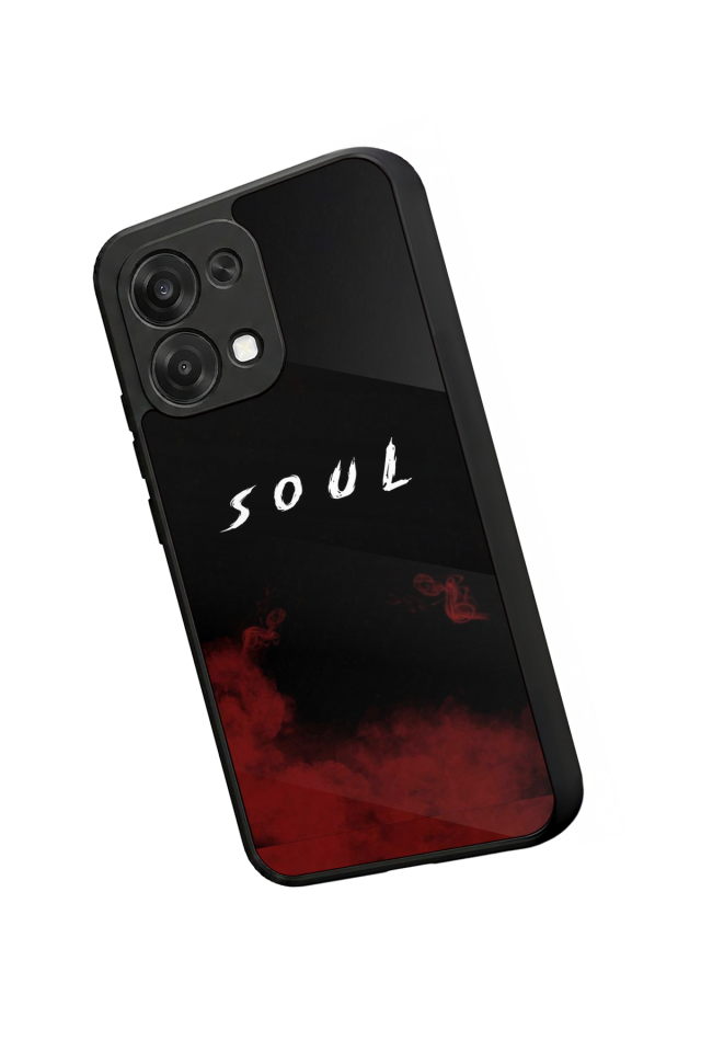 Oppo A6 Pro Uyumlu SOUL Tasarımlı Glossy Premium Kılıf