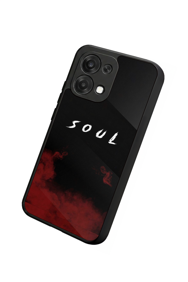 Oppo A6 Pro Uyumlu SOUL Tasarımlı Glossy Premium Kılıf