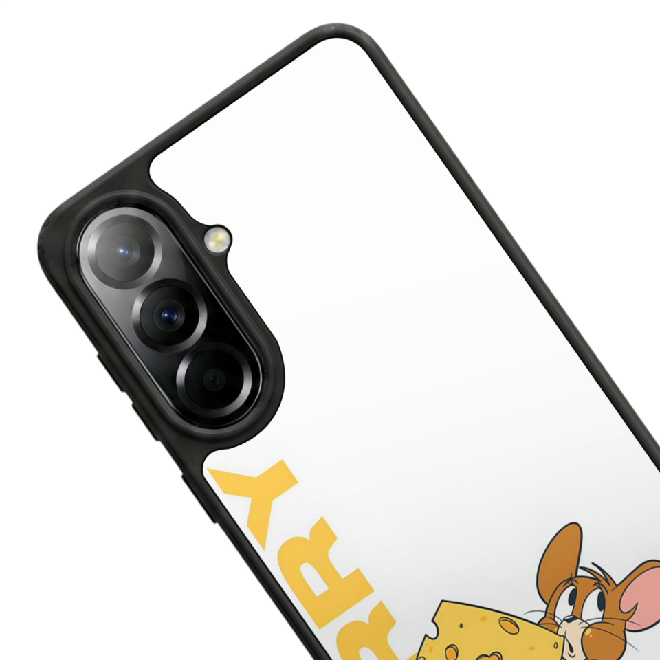 Samsung Galaxy A37 Uyumlu Tom And Jerry Tasarımlı Glossy Premium Kılıf