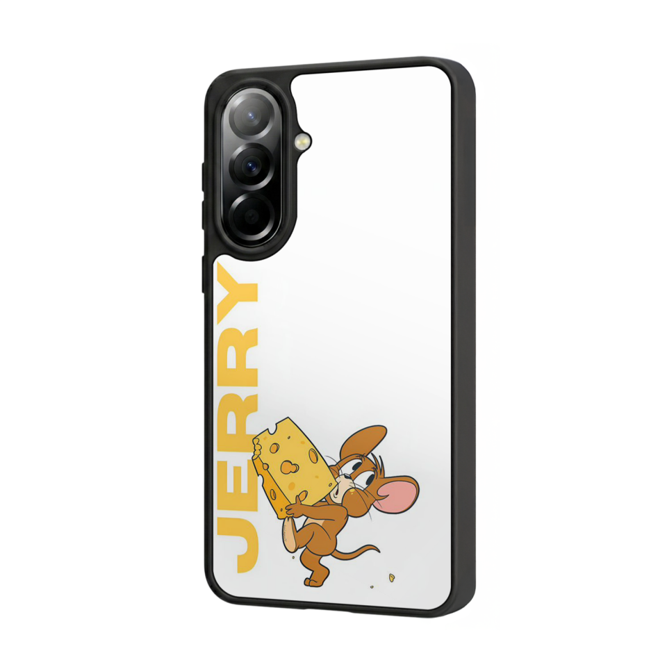 Samsung Galaxy A37 Uyumlu Tom And Jerry Tasarımlı Glossy Premium Kılıf