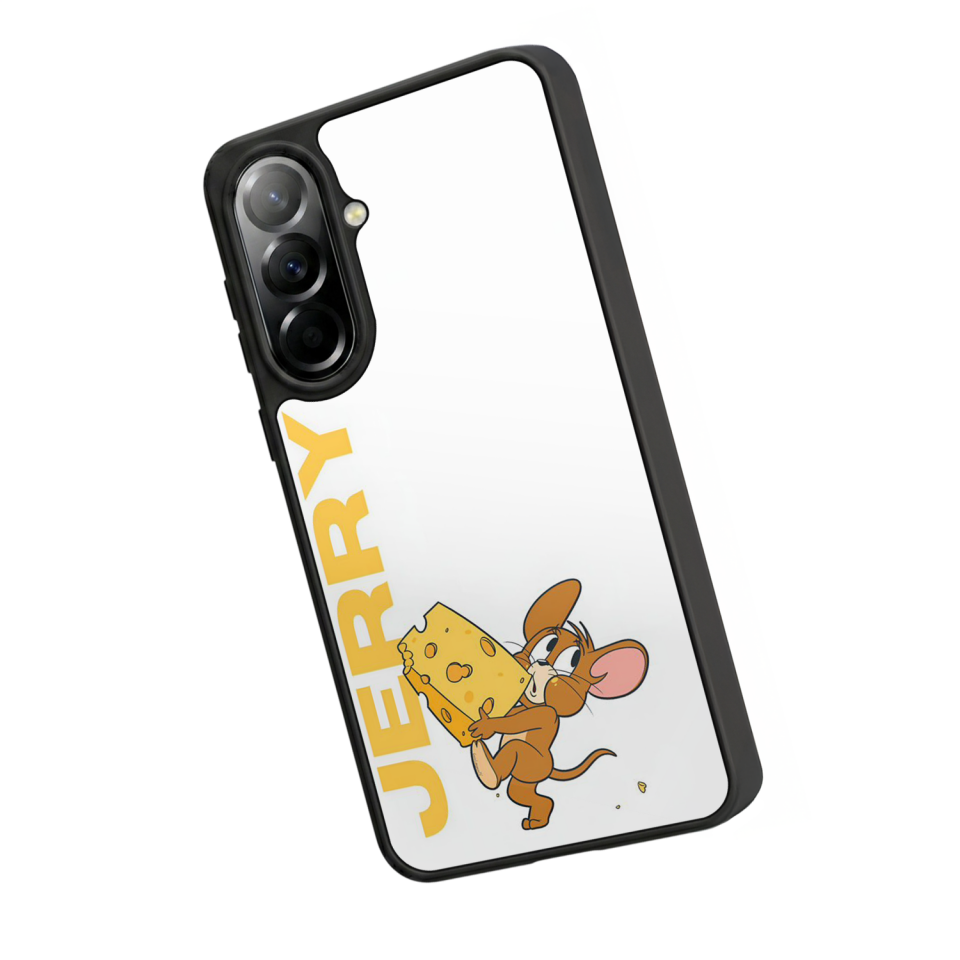 Samsung Galaxy A37 Uyumlu Tom And Jerry Tasarımlı Glossy Premium Kılıf