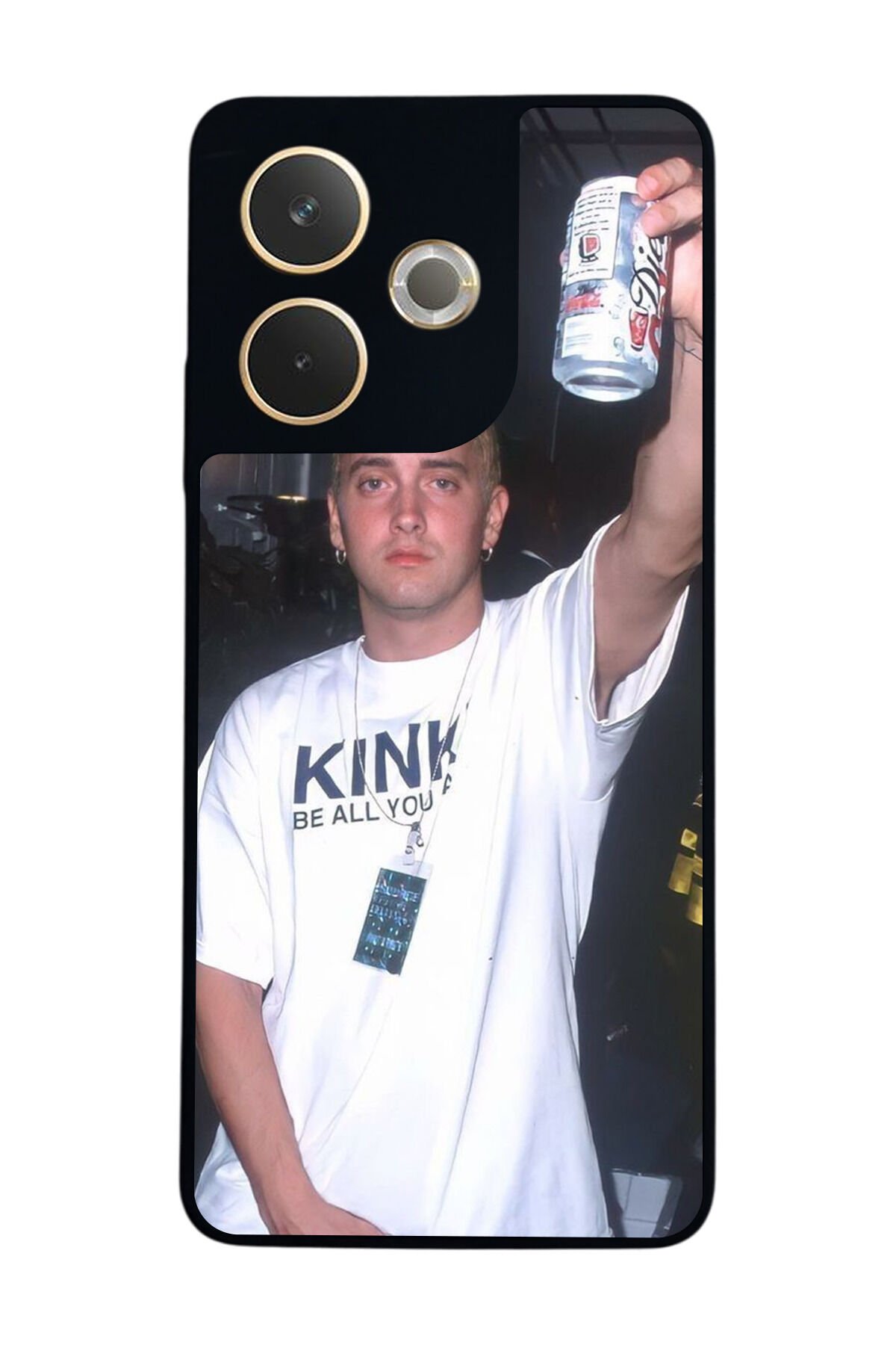 Oppo A5 Pro Uyumlu Eminem Tasarımlı Glossy Premium Kılıf