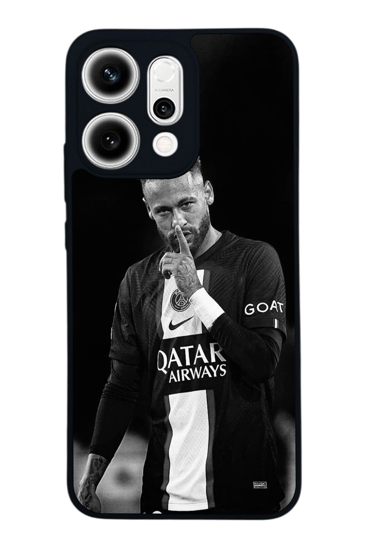 Oppo Reno 14 Uyumlu Neymar Tasarımlı Glossy Premium Kılıf