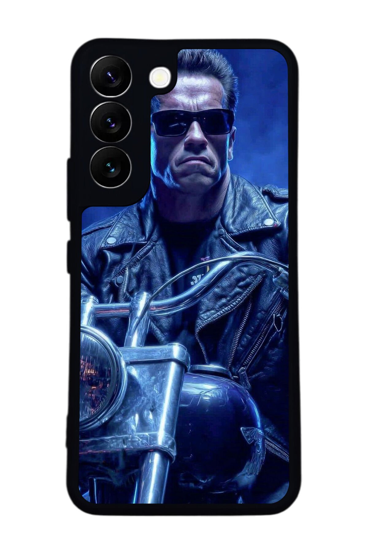 Samsung Galaxy S22 Uyumlu Terminator Tasarımlı Glossy Premium Kılıf