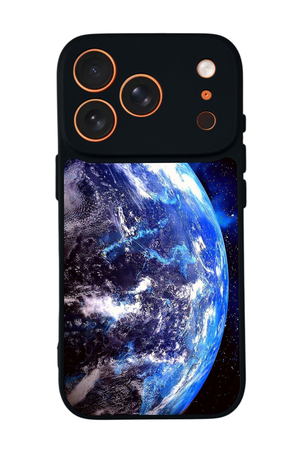 iPhone 17 Pro Uyumlu Ay Tasarımlı Glossy Premium Kılıf