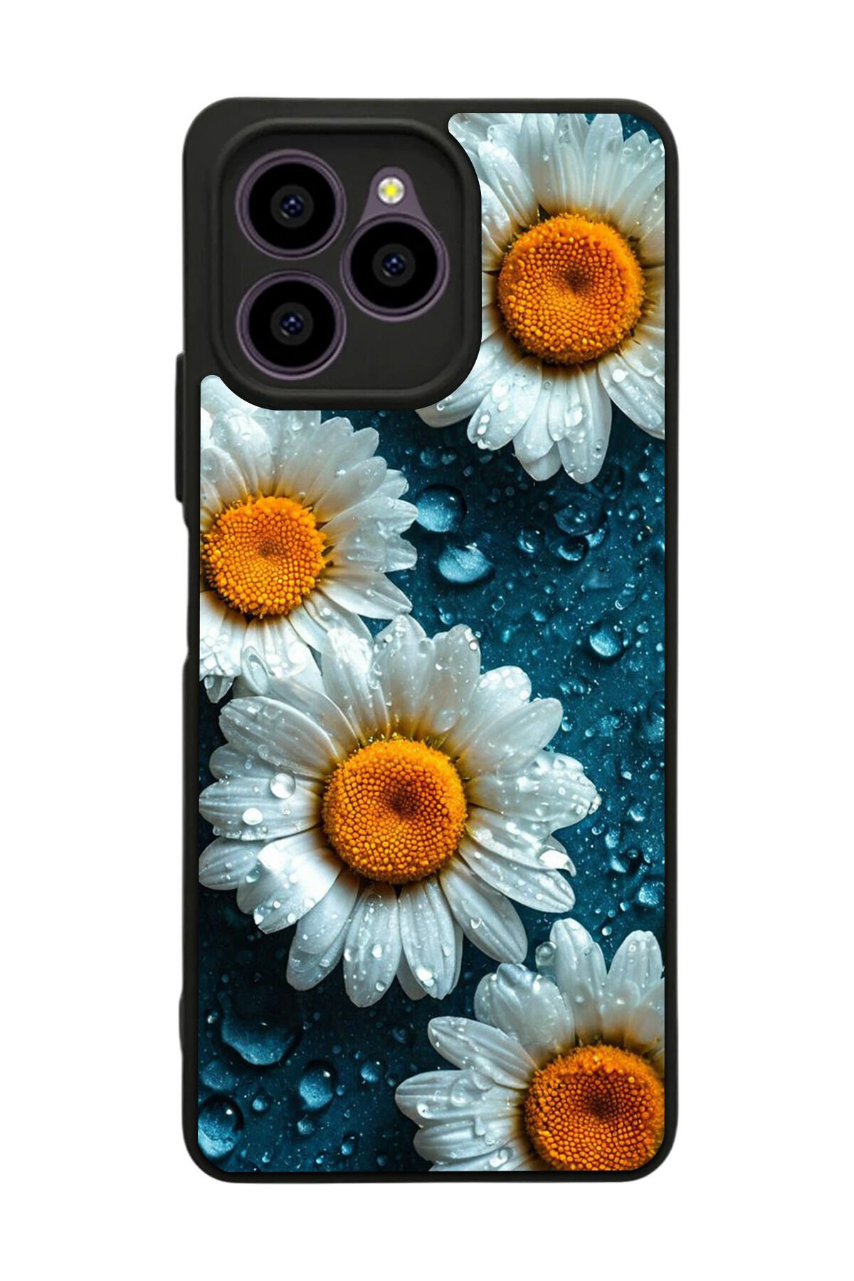 Omix X6 Uyumlu Cicek Tasarımlı Glossy Premium Kılıf
