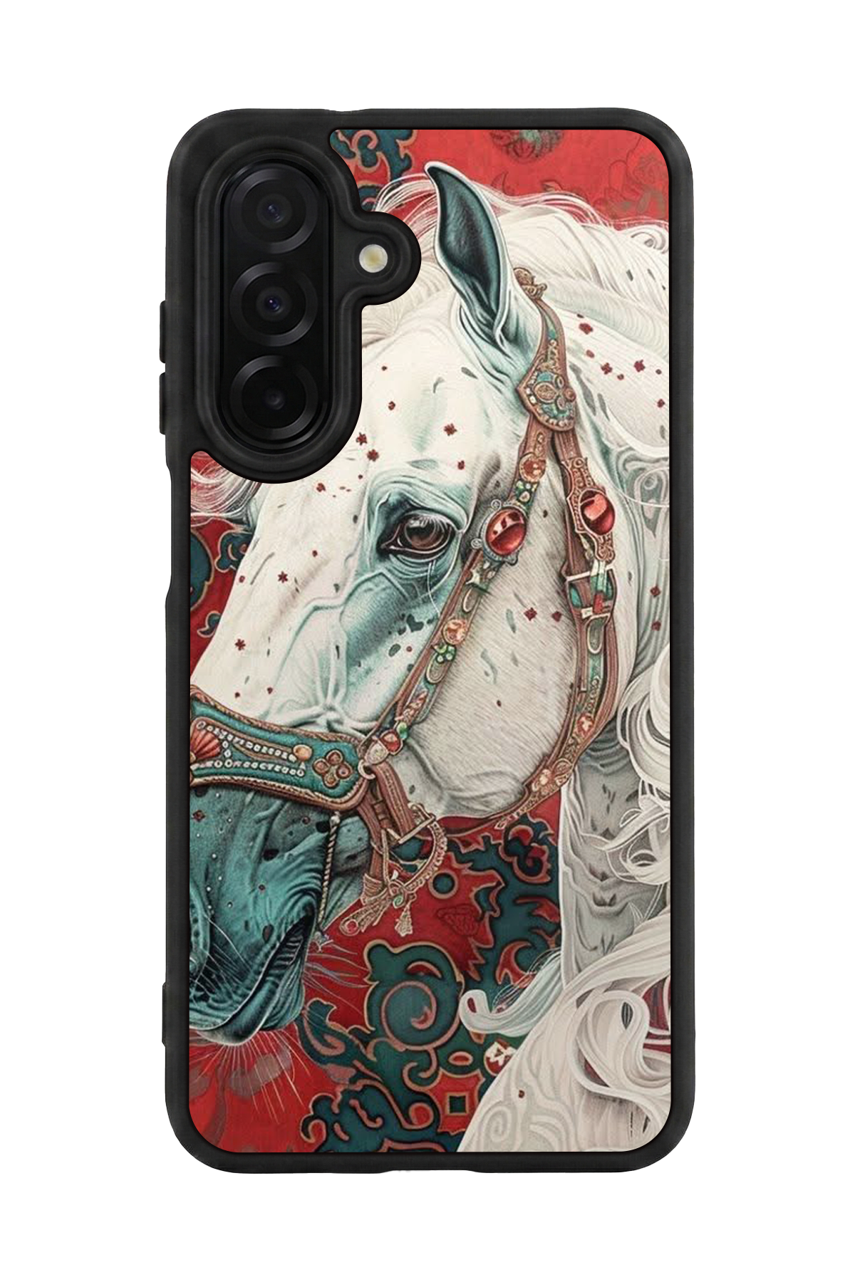 Samsung Galaxy A36 Uyumlu At Horse Tasarımlı Glossy Premium Kılıf