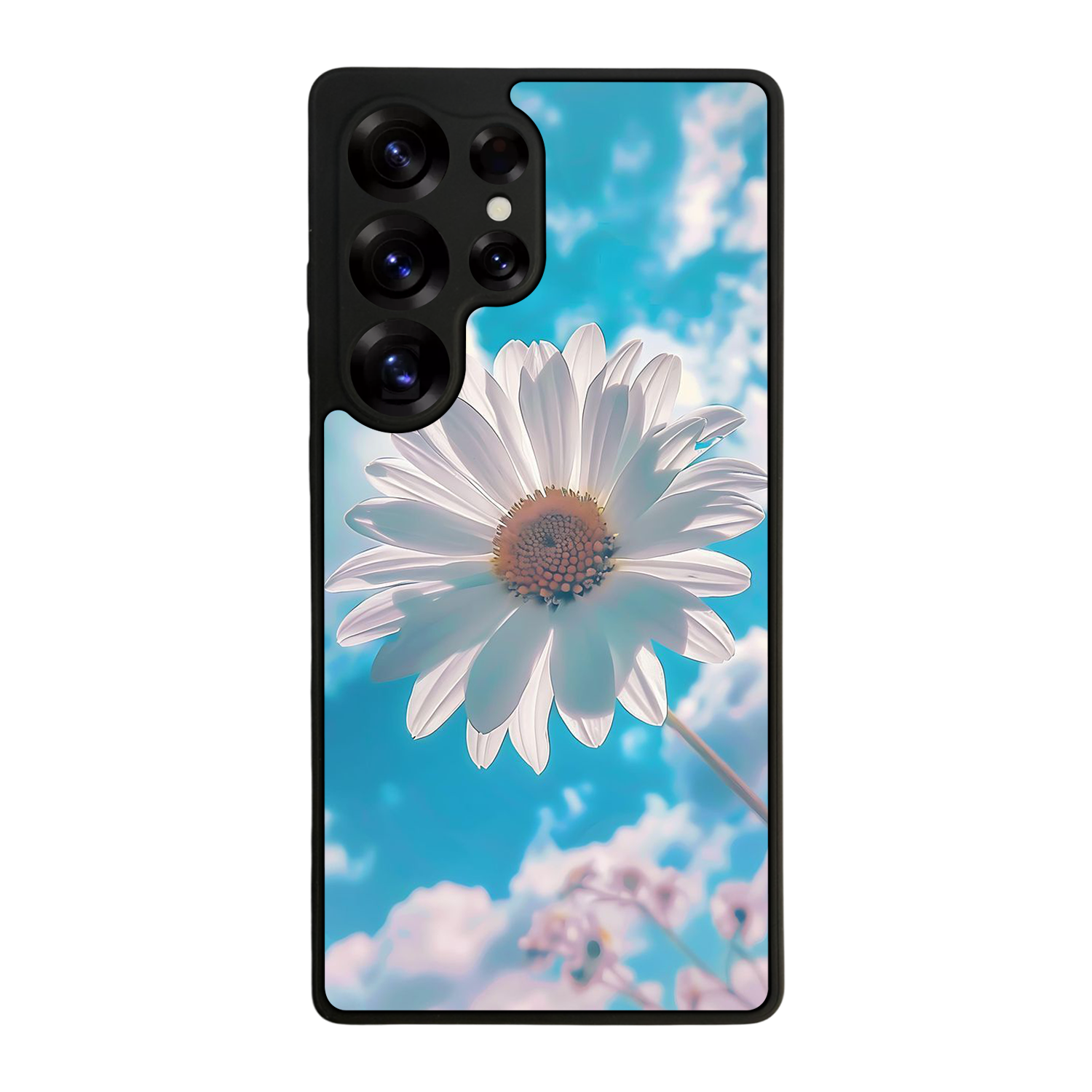Samsung Galaxy S25 Ultra Uyumlu Cicek Tasarımlı Glossy Premium Kılıf