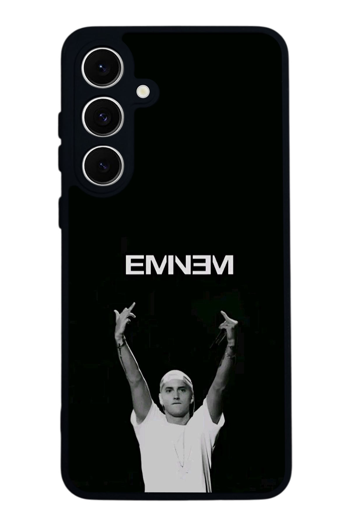 Samsung Galaxy S24 FE Uyumlu Eminem Tasarımlı Glossy Premium Kılıf