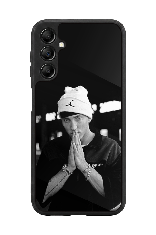 Samsung Galaxy A14 Uyumlu Eminem Tasarımlı Glossy Premium Kılıf