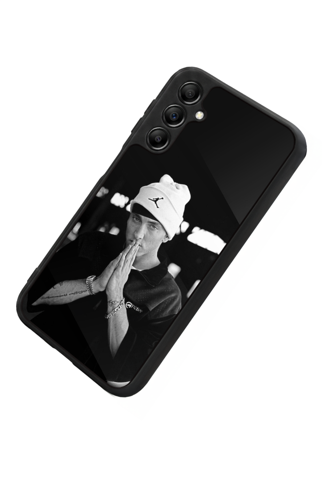 Samsung Galaxy A14 Uyumlu Eminem Tasarımlı Glossy Premium Kılıf