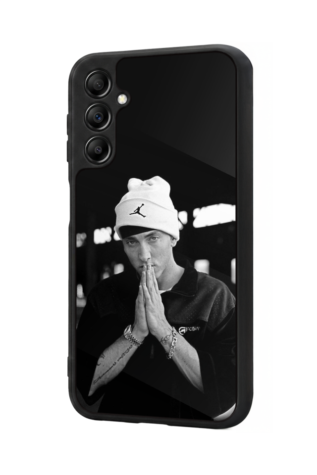 Samsung Galaxy A14 Uyumlu Eminem Tasarımlı Glossy Premium Kılıf