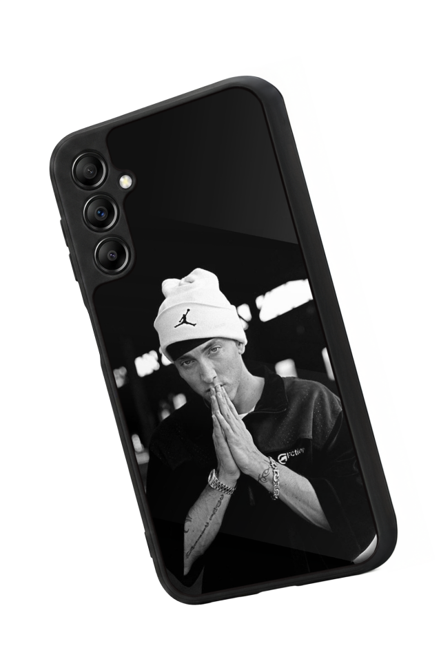 Samsung Galaxy A14 Uyumlu Eminem Tasarımlı Glossy Premium Kılıf