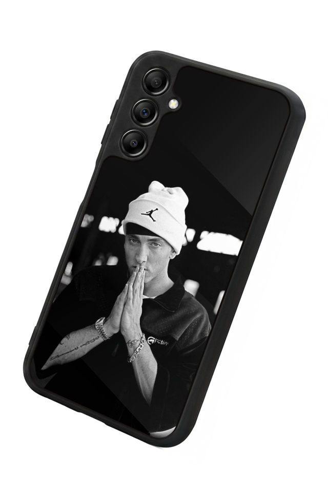 Samsung Galaxy A14 Uyumlu Eminem Tasarımlı Glossy Premium Kılıf
