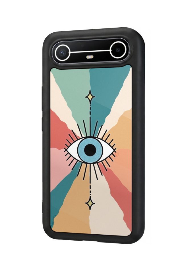 Tecno Spark Slim 5G Uyumlu Göz Tasarımlı Glossy Premium Kılıf