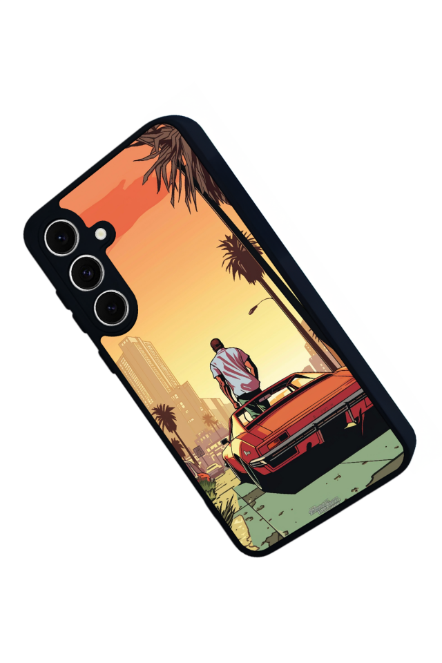 Samsung Galaxy A16 Uyumlu GTA Tasarımlı Glossy Premium Kılıf