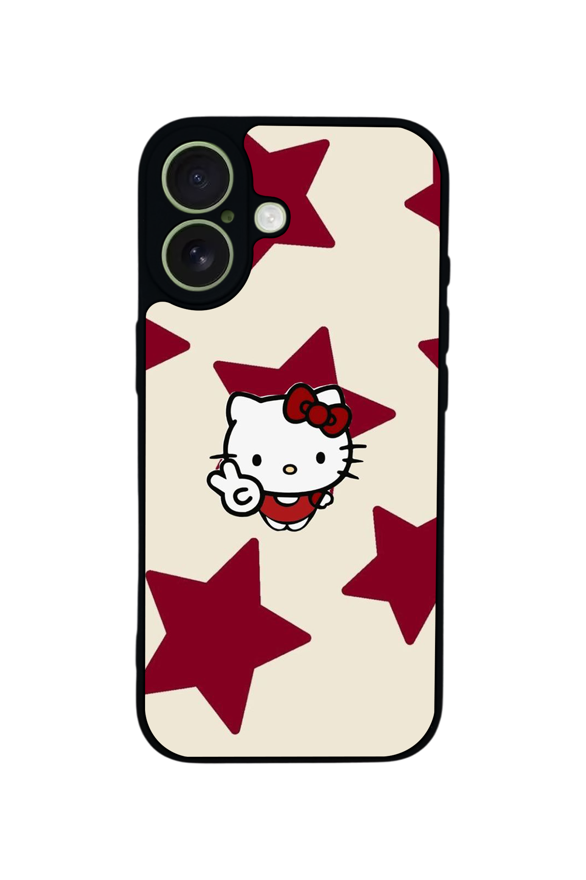 iPhone 17 Uyumlu HelloKitty Tasarımlı Glossy Premium Kılıf