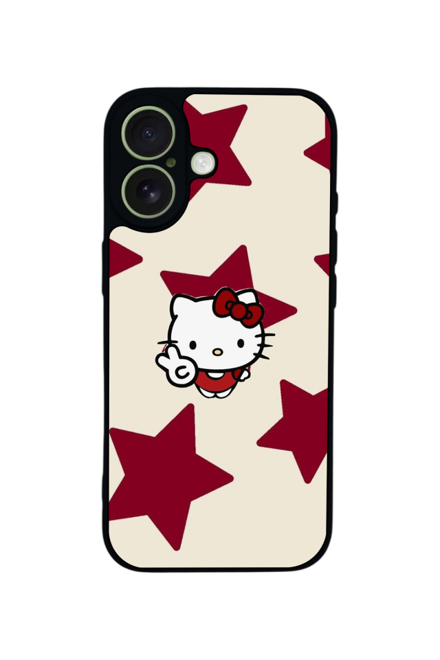 iPhone 17 Uyumlu HelloKitty Tasarımlı Glossy Premium Kılıf