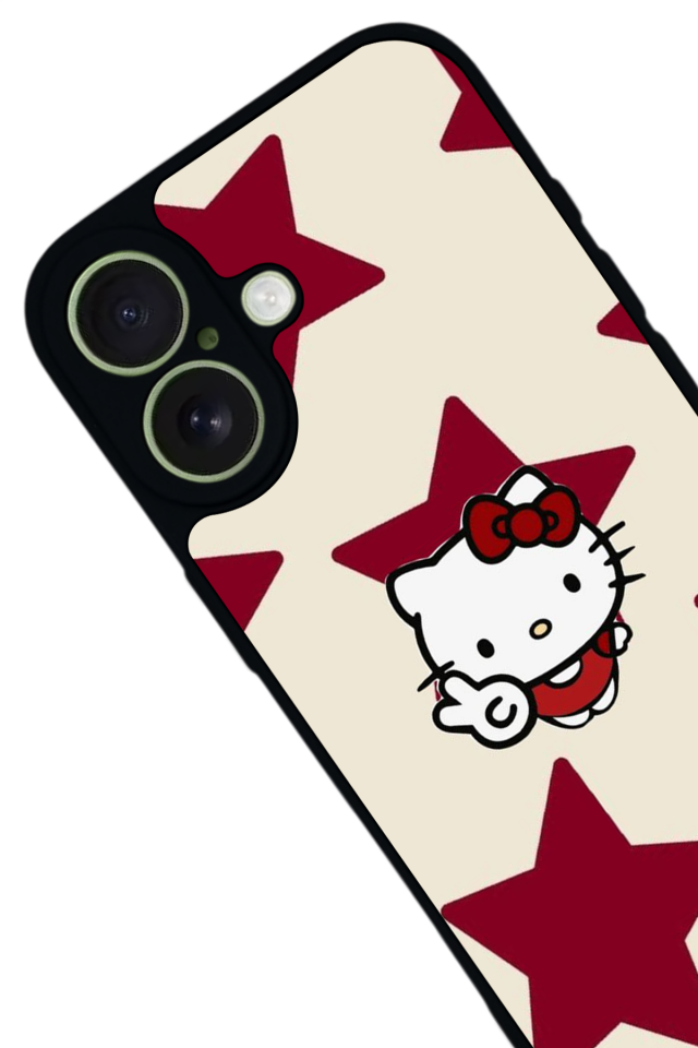 iPhone 17 Uyumlu HelloKitty Tasarımlı Glossy Premium Kılıf