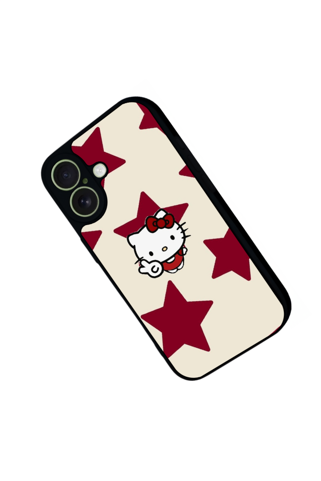 iPhone 17 Uyumlu HelloKitty Tasarımlı Glossy Premium Kılıf