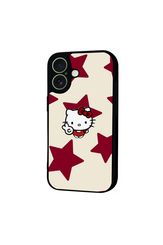 iPhone 17 Uyumlu HelloKitty Tasarımlı Glossy Premium Kılıf