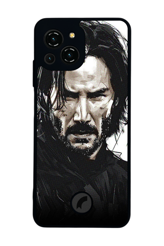 Reeder S23 Pro Max Uyumlu JohnWick Tasarımlı Glossy Premium Kılıf