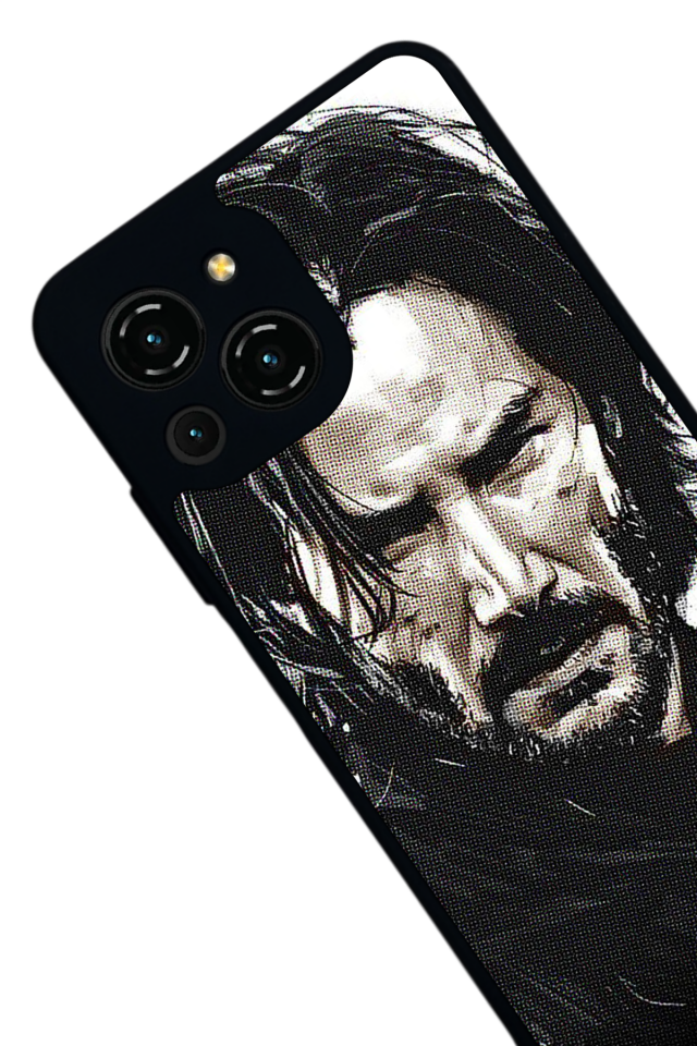 Reeder S23 Pro Max Uyumlu JohnWick Tasarımlı Glossy Premium Kılıf