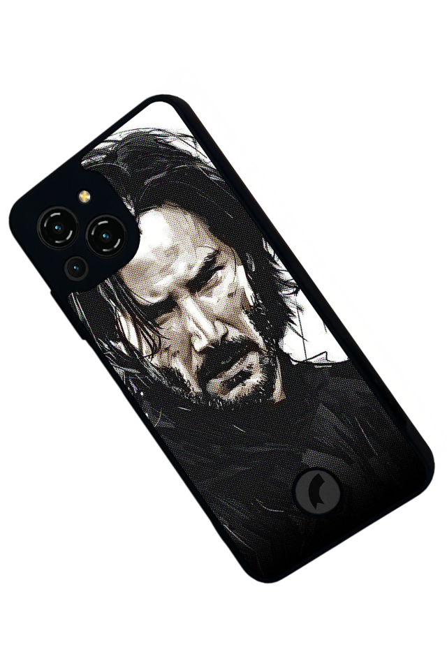 Reeder S23 Pro Max Uyumlu JohnWick Tasarımlı Glossy Premium Kılıf