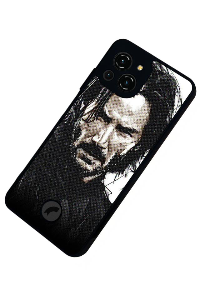 Reeder S23 Pro Max Uyumlu JohnWick Tasarımlı Glossy Premium Kılıf