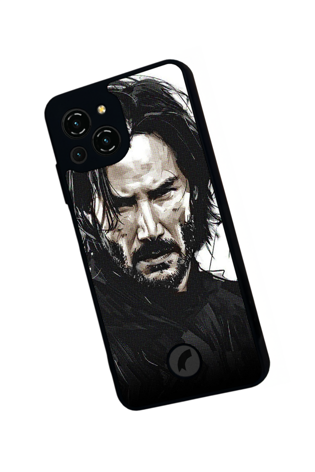 Reeder S23 Pro Max Uyumlu JohnWick Tasarımlı Glossy Premium Kılıf