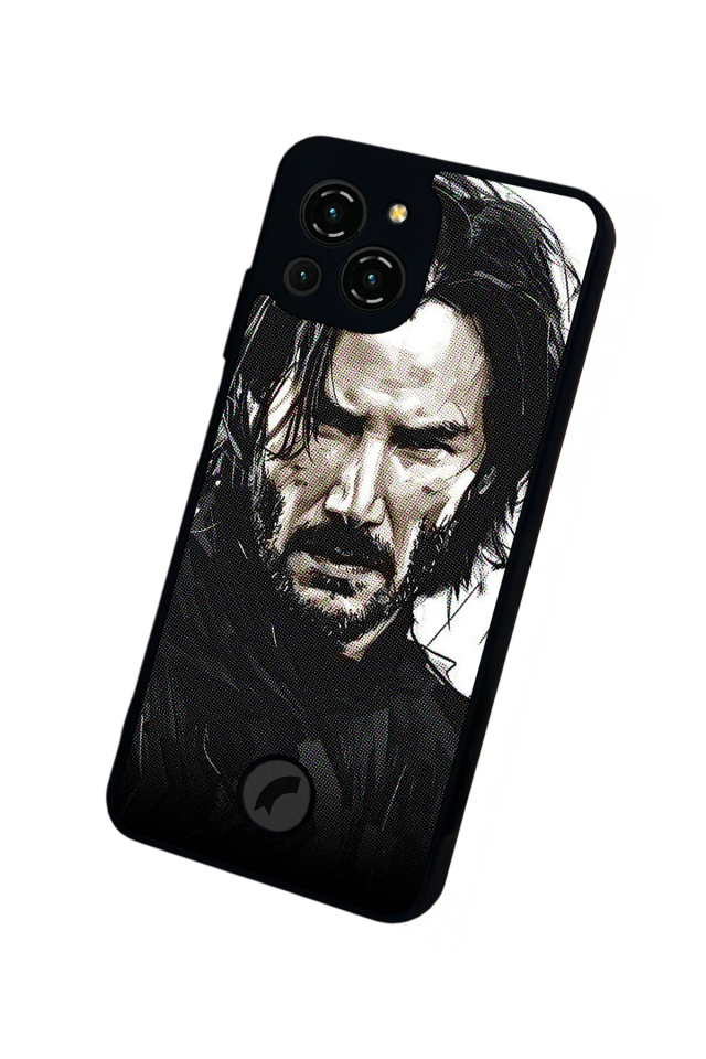 Reeder S23 Pro Max Uyumlu JohnWick Tasarımlı Glossy Premium Kılıf