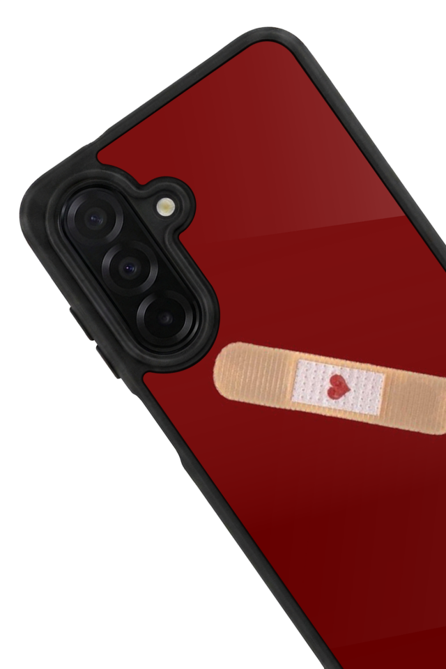 Samsung Galaxy A26 Uyumlu Kalp Love Tasarımlı Glossy Premium Kılıf