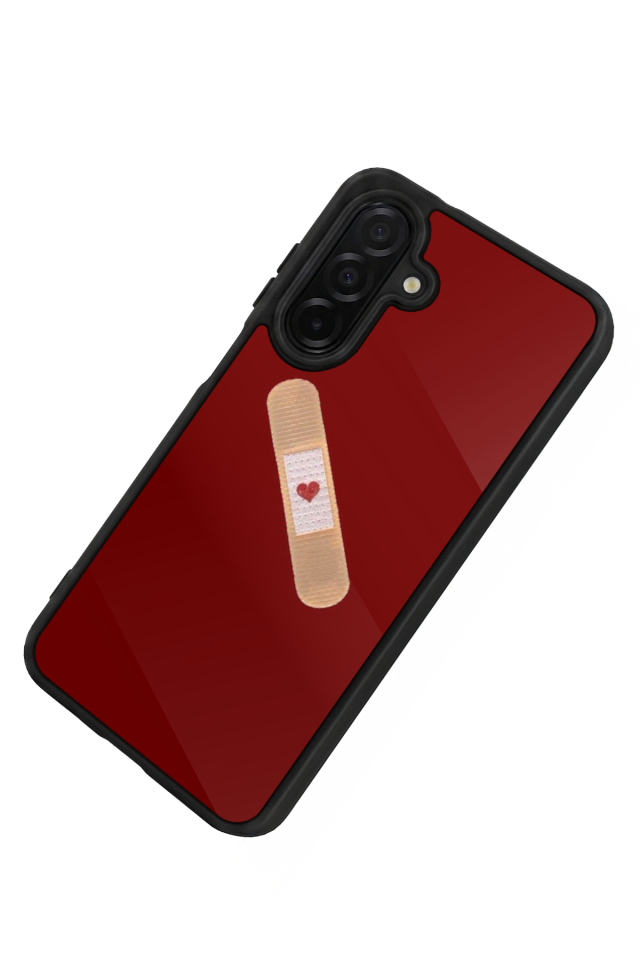 Samsung Galaxy A26 Uyumlu Kalp Love Tasarımlı Glossy Premium Kılıf
