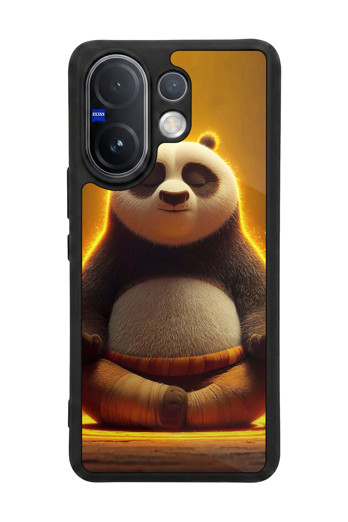 Vivo V60 Uyumlu Kung Fu Panda Tasarımlı Glossy Premium Kılıf