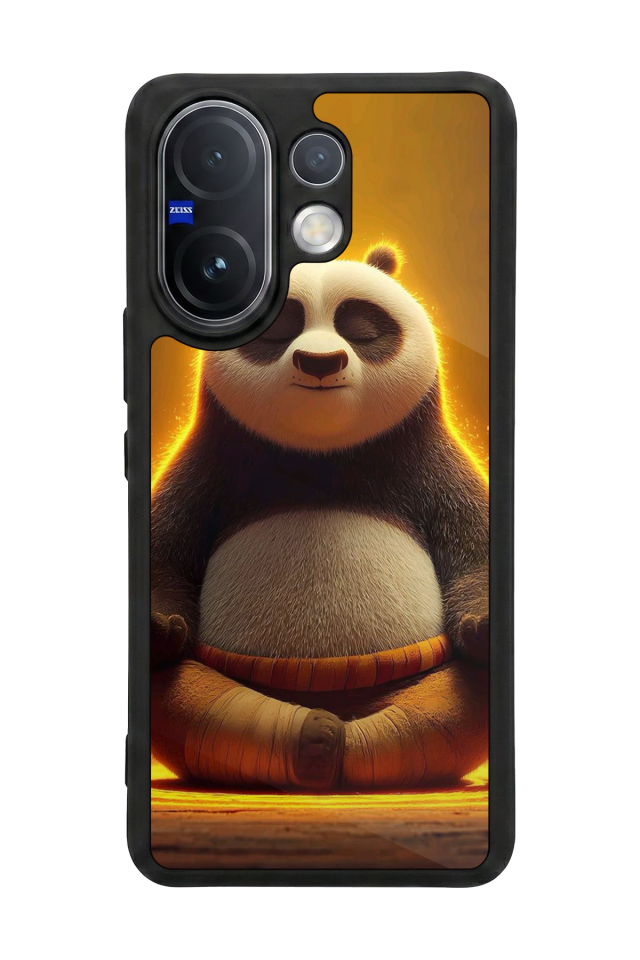Vivo V60 Uyumlu Kung Fu Panda Tasarımlı Glossy Premium Kılıf